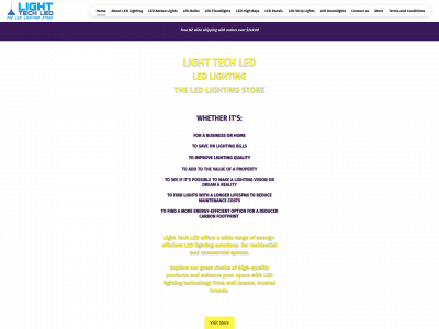 lighttech.co.nz snapshot