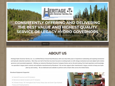 heritagehydrogovernor.com snapshot