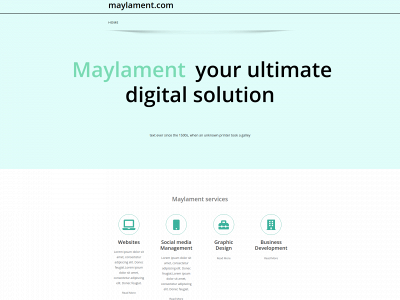 maylament.com snapshot