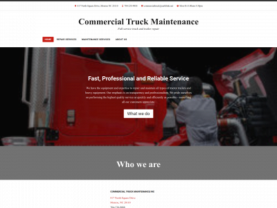 commercialtruckmaintenance.com snapshot