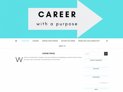 careerwithapurpose.com snapshot