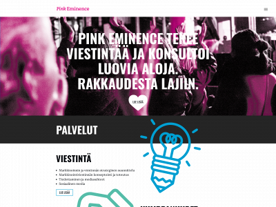 pinkeminence.fi snapshot