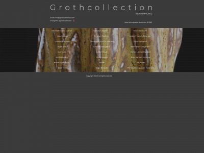 grothcollection.com snapshot