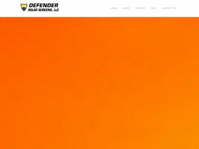 defendersolarscreens.com snapshot