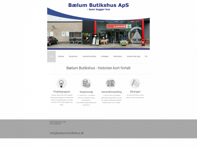 baelum-butikshus.dk snapshot