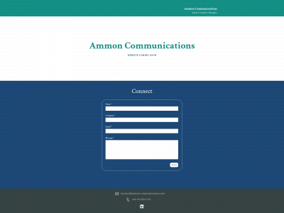 ammon-communications.com snapshot
