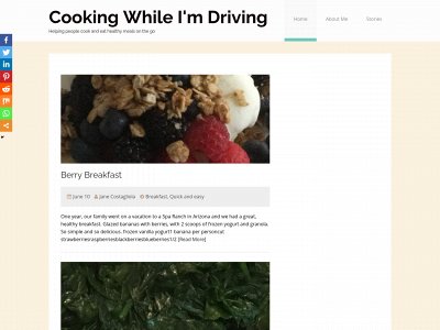 cookingwhileimdriving.com snapshot
