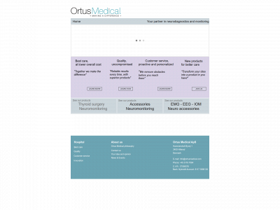 ortusmedical.com snapshot