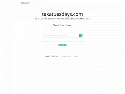 takatuesdays.com snapshot