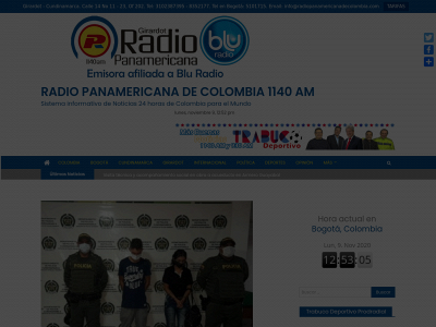 radiopanamericanadecolombia.com snapshot