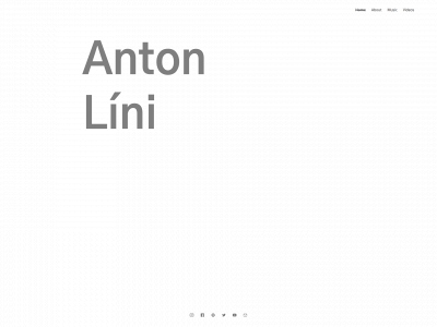 antonlini.com snapshot