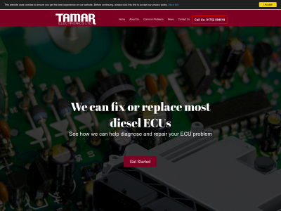 tamarelectronics.co.uk snapshot