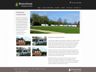waterfrontpark.co.uk snapshot
