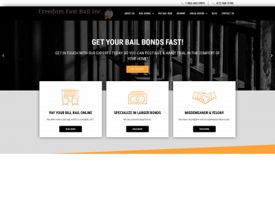 freedomfastbail.com snapshot
