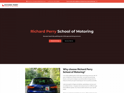 richardperryschoolofmotoring.co.uk snapshot