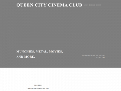 queencitycinemaclub.com snapshot
