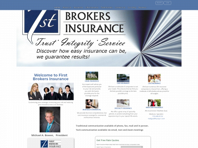 www.firstbrokersinsurance.com snapshot