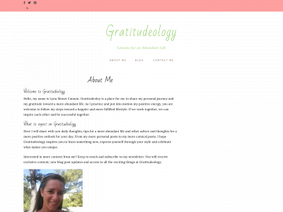 gratitudeology.com snapshot