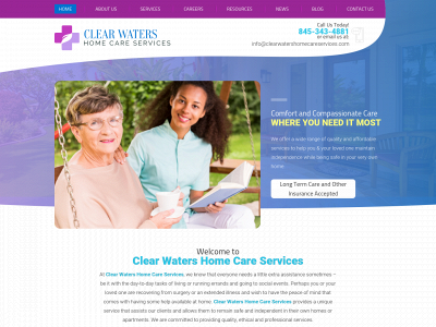 clearwatershomecareservices.com snapshot
