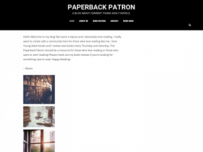 paperbackpatron.com snapshot