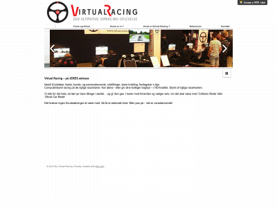 virtualracing.dk snapshot