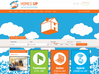 homesup.co.uk snapshot