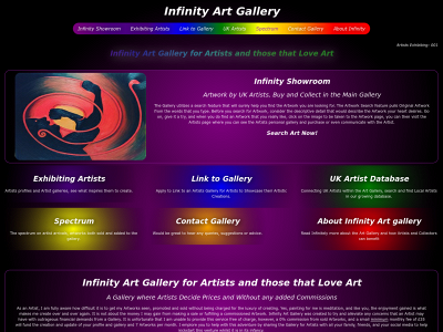 infinityartgallery.co.uk snapshot