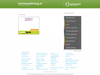 horizontalliving.nl snapshot