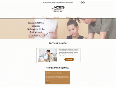 jades-staffing-solutions.co.uk snapshot