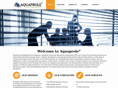 aquaprole.com snapshot