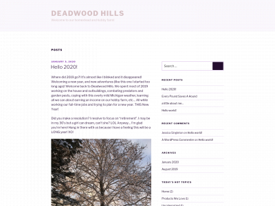 deadwoodhills.com snapshot