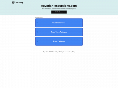 egyptian-excursions.com snapshot