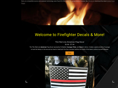 www.firefighterdecalsandmore.com snapshot