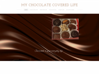 mychocolatecoveredlife.com snapshot