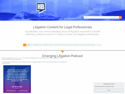 litigationconferences.com snapshot