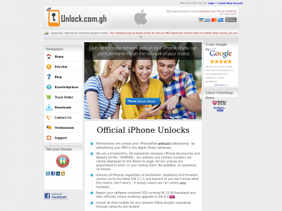 unlock.com.gh snapshot