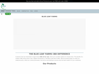blueleaffarms.com snapshot