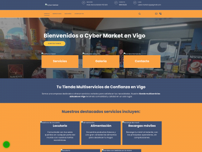 www.cybermarket.es snapshot