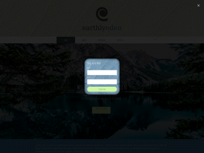 earthlyeden.org snapshot