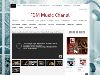 musicforlives.com snapshot