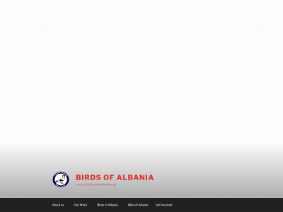 birdsofalbania.com snapshot