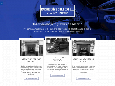 www.carroceriassigloxxi.es snapshot