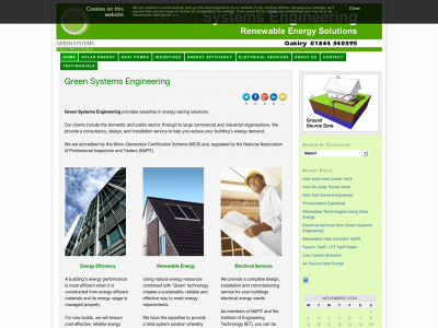 greensystemsengineering.co.uk snapshot