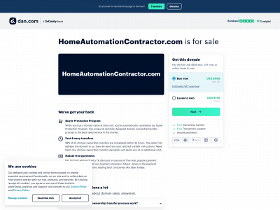 homeautomationcontractor.com snapshot