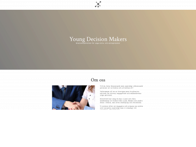 youngdecisionmakers.se snapshot