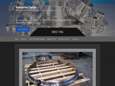 industrialflange.com snapshot