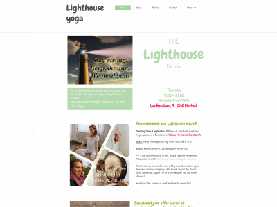 lighthouseyoga.be snapshot