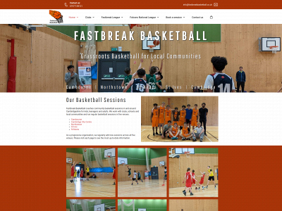 fastbreakbasketball.co.uk snapshot
