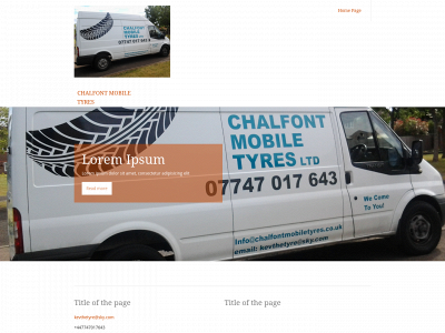 chalfontmobiletyres.co.uk snapshot