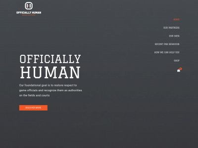 officiallyhuman.com snapshot